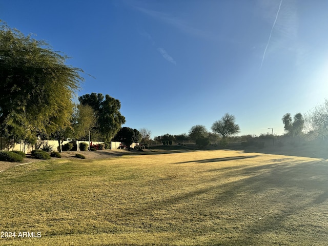 exterior space featuring a lawn