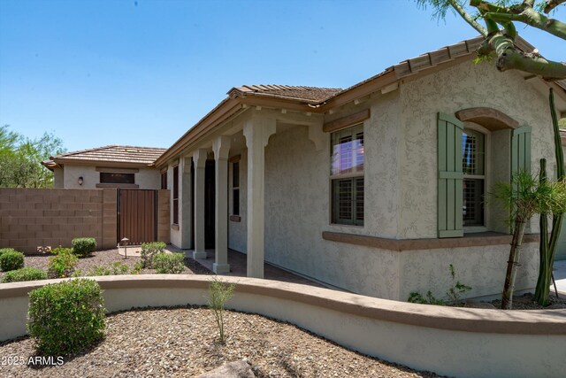 12727 W Lowden Rd, Peoria, AZ 85383 - view of home's exterior with stucco siding