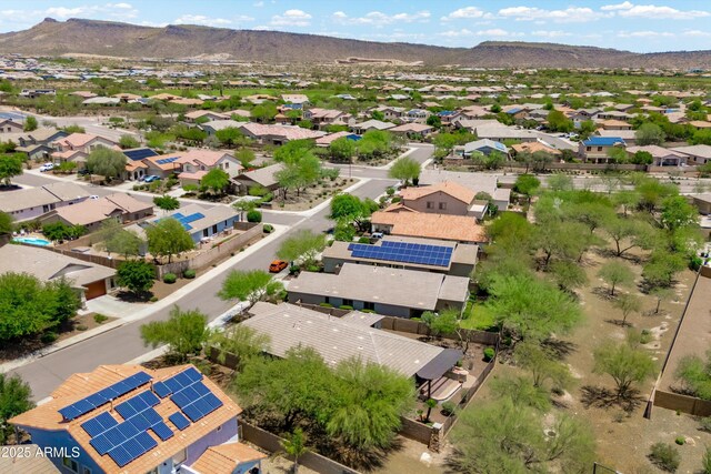 12727 W Lowden Rd, Peoria, AZ 85383 - aerial perspective of suburban area with mountains