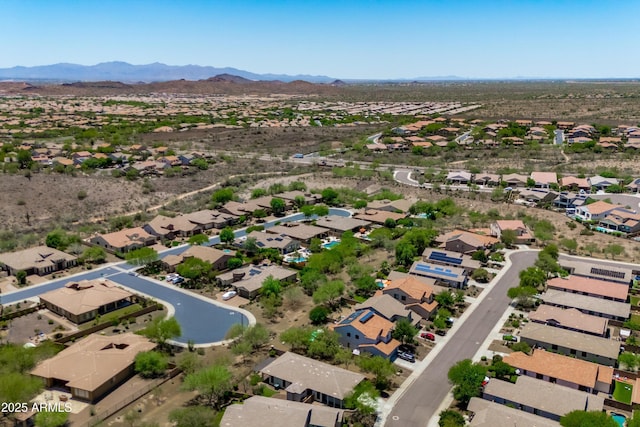 12727 W Lowden Rd, Peoria, AZ 85383 - aerial perspective of suburban area with mountains