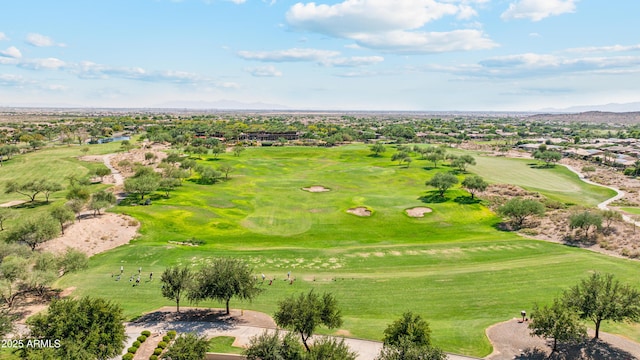 12727 W Lowden Rd, Peoria, AZ 85383 - bird's eye view of a golf club and a mountainous background