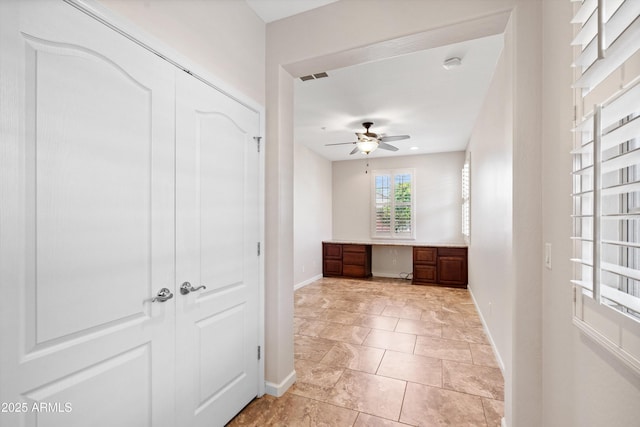 12727 W Lowden Rd, Peoria, AZ 85383 - bathroom featuring ceiling fan and baseboards