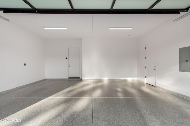 6970 E Joshua Tree Ln, Paradise Valley, AZ 85253 - garage with electric panel and baseboards