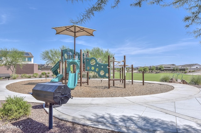 view of community playground