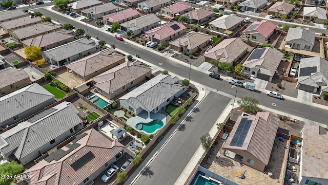 19203 W Jackson St, Buckeye, AZ 85326 - aerial perspective of suburban area featuring a pool
