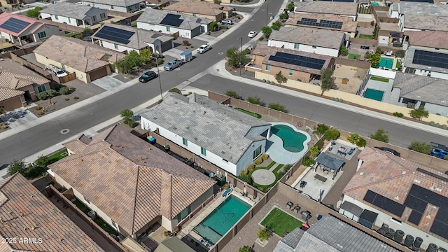 19203 W Jackson St, Buckeye, AZ 85326 - aerial view of residential area with a pool