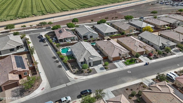 19203 W Jackson St, Buckeye, AZ 85326 - aerial perspective of suburban area featuring a pool