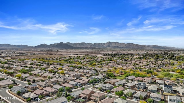 19203 W Jackson St, Buckeye, AZ 85326 - aerial view of residential area with a mountain backdrop