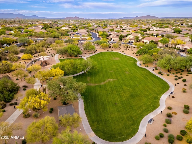 5428 E Windstone Trl, Cave Creek, AZ 85331 - aerial perspective of suburban area with a mountainous background