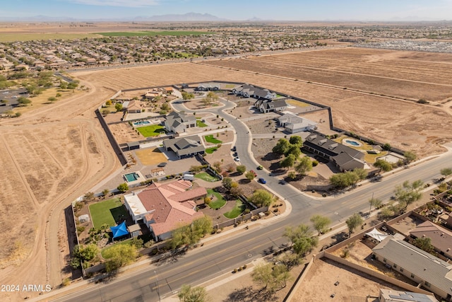 1409 E Dove Pl, Casa Grande, AZ 85122 - aerial overview of property's location with nearby suburban area