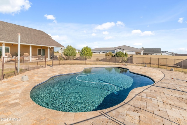 1409 E Dove Pl, Casa Grande, AZ 85122 - view of pool with a patio area