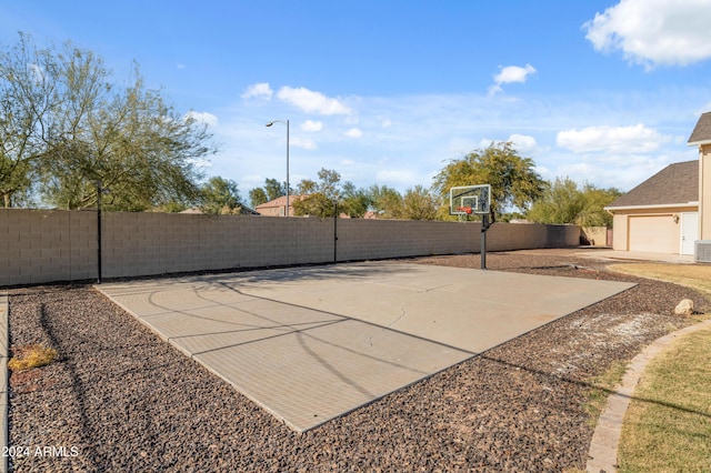 1409 E Dove Pl, Casa Grande, AZ 85122 - view of sport court featuring basketball court