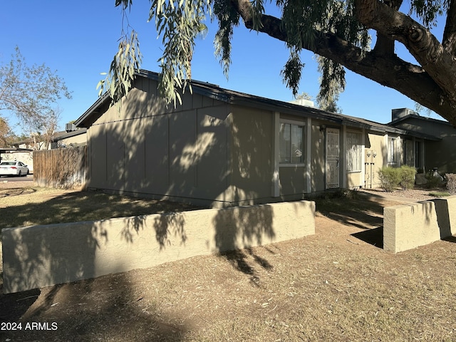 view of property exterior