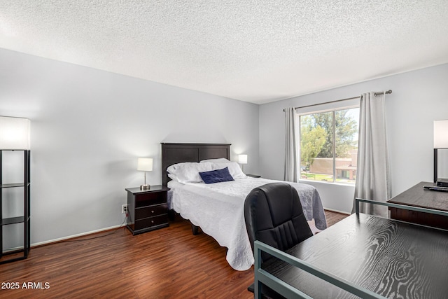 540 N May Unit 3117, Mesa, AZ 85201 - bedroom featuring wood finished floors and a textured ceiling