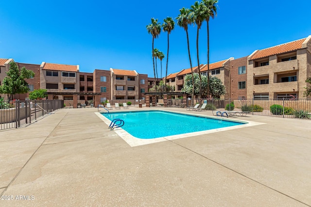 540 N May Unit 3117, Mesa, AZ 85201 - community pool featuring a patio area and a residential view