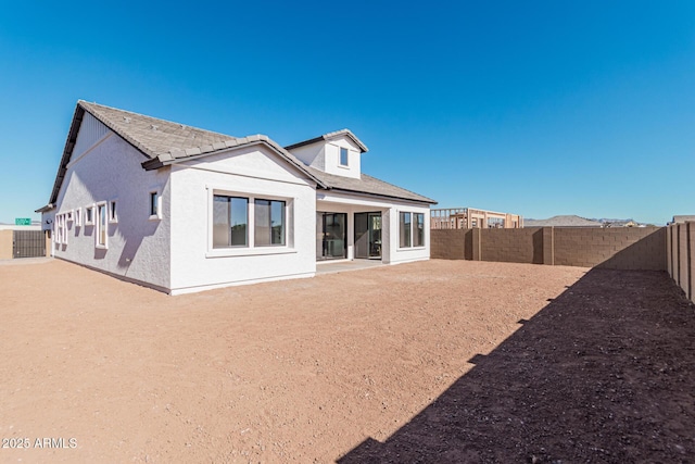 view of rear view of property