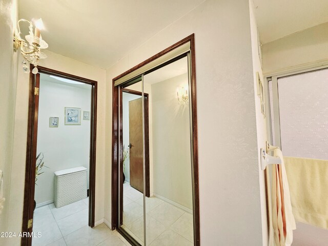2201 E 7th St, Douglas, AZ 85607 - hall featuring light tile patterned floors