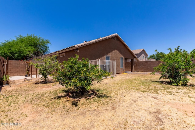 6515 W Hughes Dr, Phoenix, AZ 85043 - view of fenced backyard