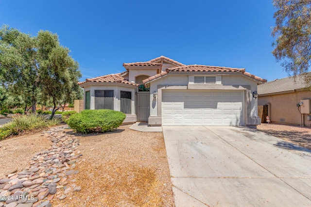 view of mediterranean / spanish house