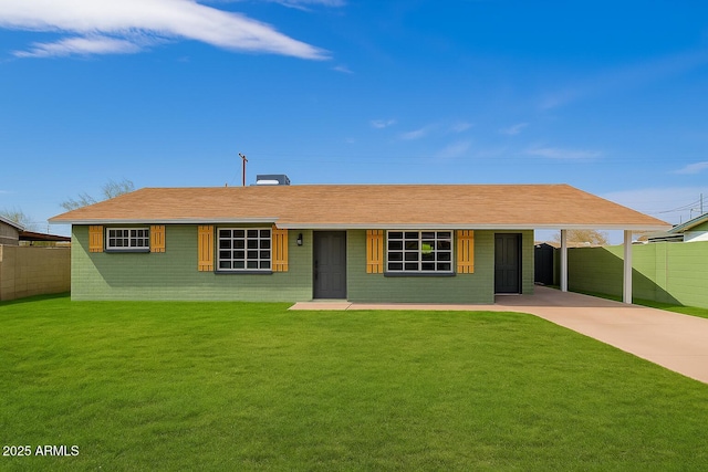 1010 W 5th Pl, Mesa, AZ 85201 - view of ranch-style home
