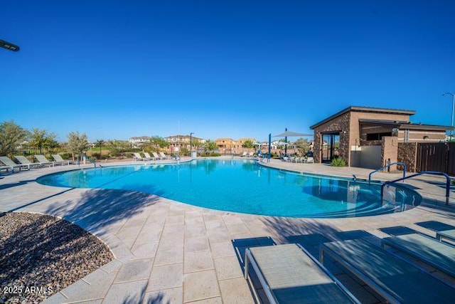 10860 E Tiburon Ave, Mesa, AZ 85212 - community pool featuring a patio area
