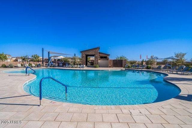 10860 E Tiburon Ave, Mesa, AZ 85212 - community pool with a patio