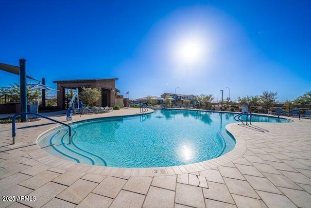 10860 E Tiburon Ave, Mesa, AZ 85212 - community pool featuring a patio area