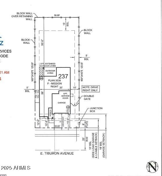 10860 E Tiburon Ave, Mesa, AZ 85212 - property floor plan