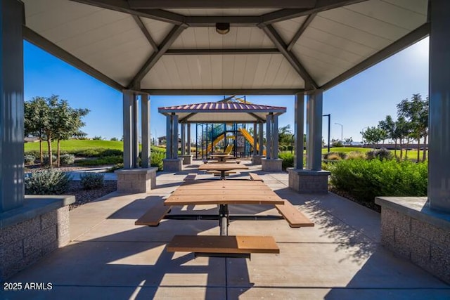 10860 E Tiburon Ave, Mesa, AZ 85212 - view of patio with a gazebo