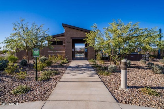 10860 E Tiburon Ave, Mesa, AZ 85212 - view of property featuring a fenced front yard
