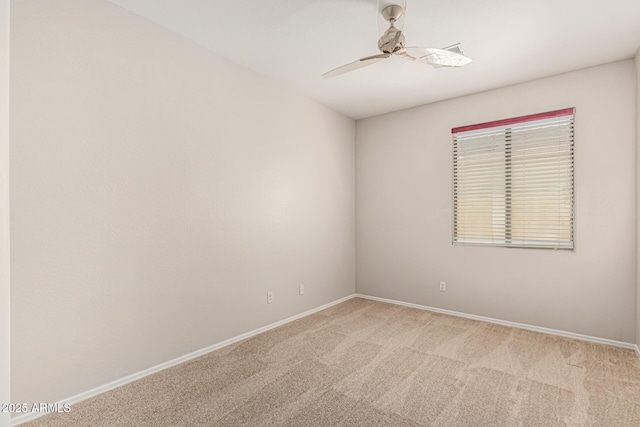 6826 W St Charles Ave, Laveen, AZ 85339 - spare room featuring carpet floors and ceiling fan