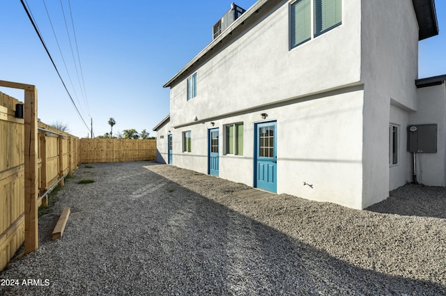 view of rear view of house