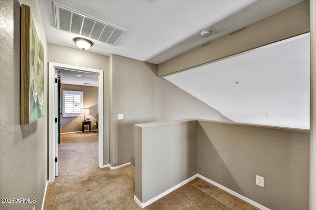 31133 N 132nd Ln, Peoria, AZ 85383 - hallway with carpet and an upstairs landing