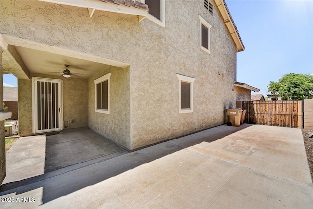 31133 N 132nd Ln, Peoria, AZ 85383 - view of patio featuring a ceiling fan