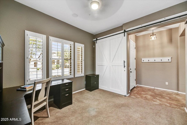 31133 N 132nd Ln, Peoria, AZ 85383 - office space featuring carpet flooring and a barn door