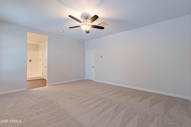 13523 W Remuda Dr, Peoria, AZ 85383 - carpeted spare room featuring ceiling fan and baseboards