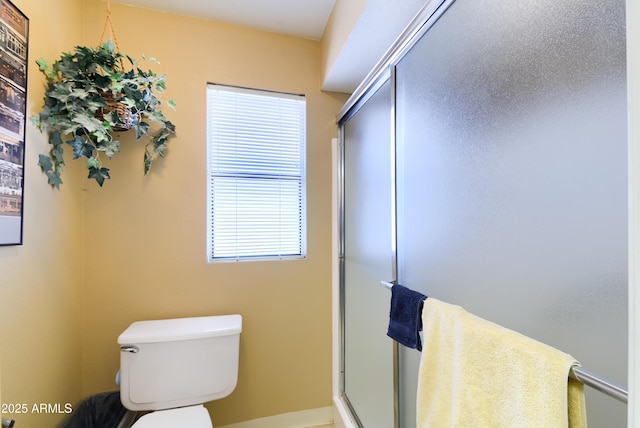 365 Leisure World, Mesa, AZ 85206 - bathroom featuring toilet and an enclosed shower