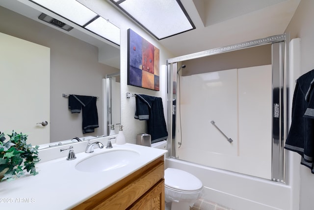 365 Leisure World, Mesa, AZ 85206 - full bathroom with vanity, toilet, and shower / tub combination