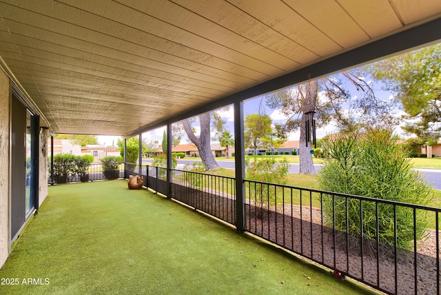 365 Leisure World, Mesa, AZ 85206 - view of unfurnished sunroom