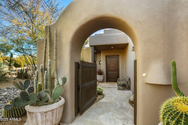 view of entrance to property