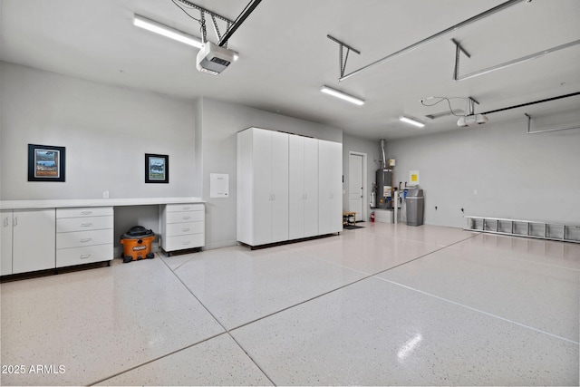 1385 Ridgewood Dr, Prescott, AZ 86305 - garage with gas water heater and a garage door opener
