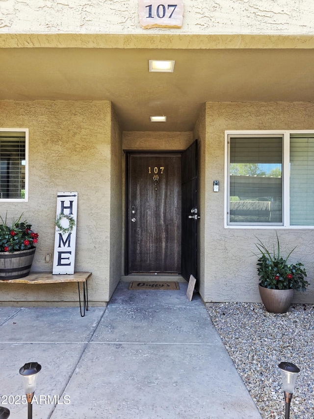 4050 E Cactus Rd Unit 107, Phoenix, AZ 85032 - entrance to property with stucco siding