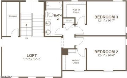 12362 W Marguerite Ave, Avondale, AZ 85323 - floor plan