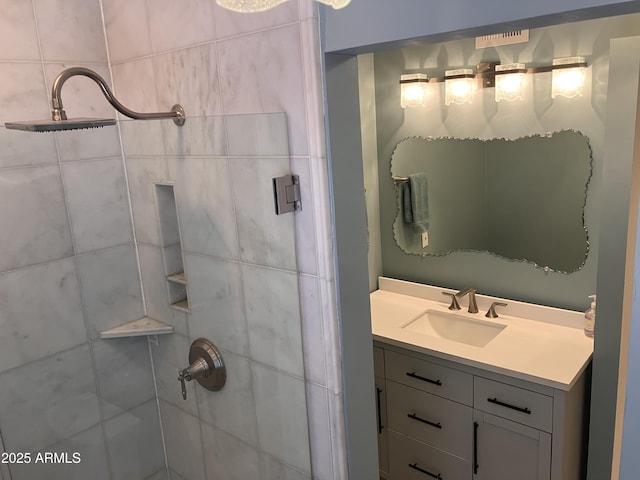 8355 E Via De Encanto, Scottsdale, AZ 85258 - bathroom with a shower stall and vanity