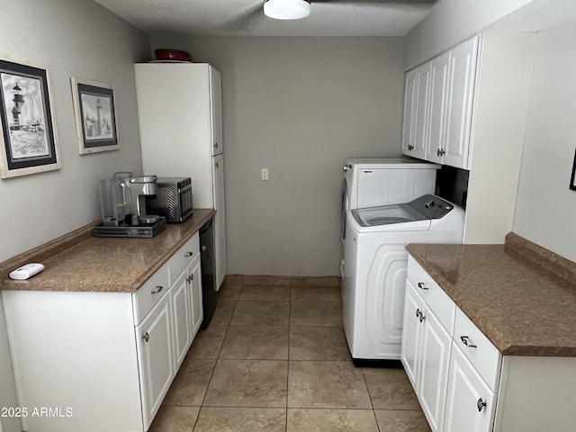 8355 E Via De Encanto, Scottsdale, AZ 85258 - laundry room with independent washer and dryer and light tile patterned floors
