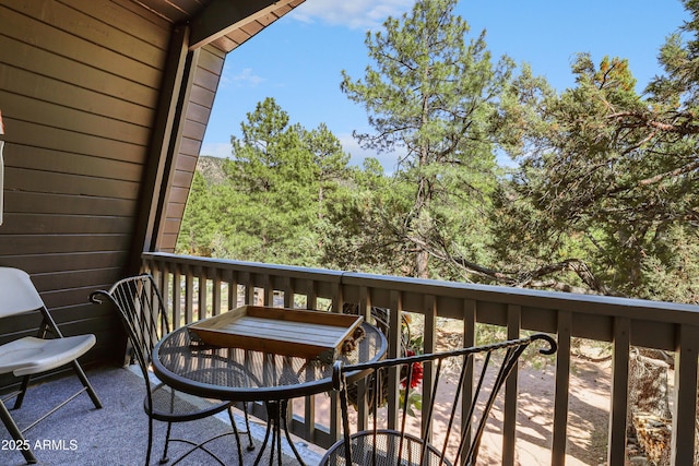4872 N Trails End Dr, Pine, AZ 85544 - view of balcony