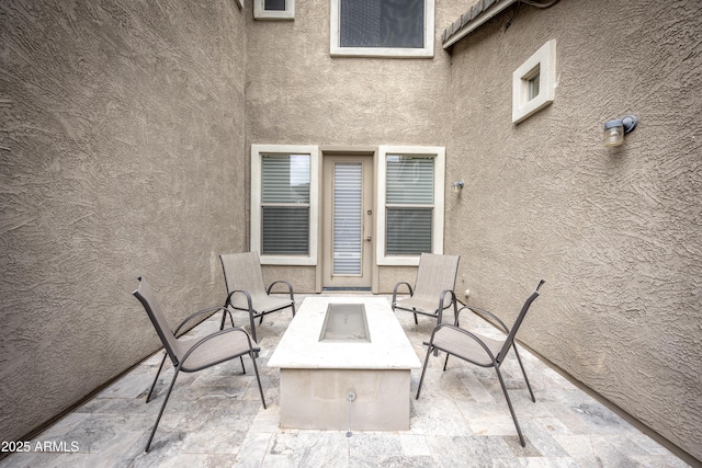 35317 N 31st Dr, Phoenix, AZ 85086 - view of patio / terrace with a fire pit