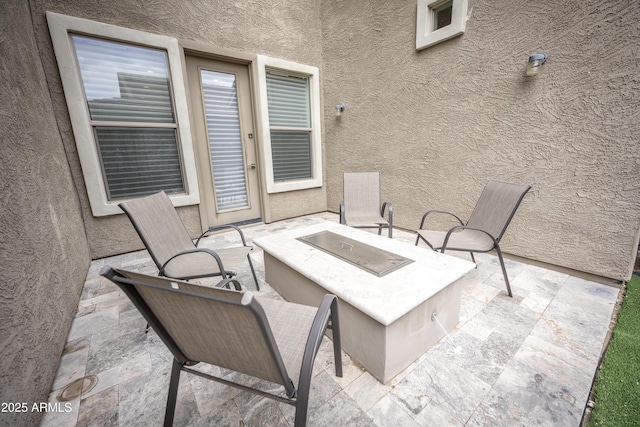 35317 N 31st Dr, Phoenix, AZ 85086 - view of patio / terrace with an outdoor fire pit