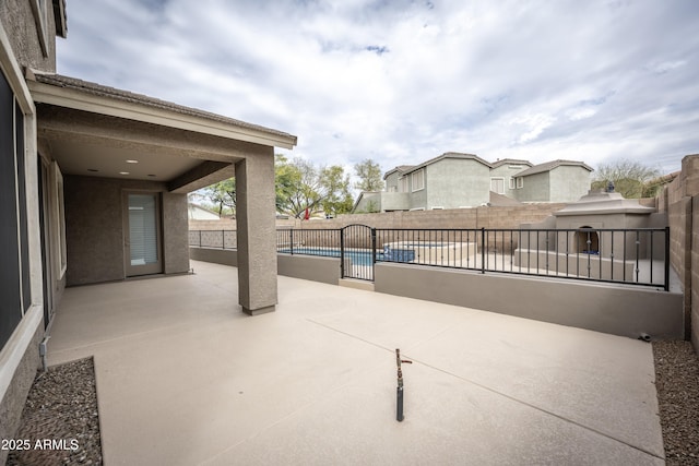 35317 N 31st Dr, Phoenix, AZ 85086 - view of patio featuring a fenced backyard and a fenced in pool