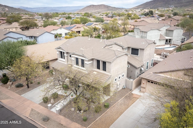35317 N 31st Dr, Phoenix, AZ 85086 - birds eye view of property featuring a residential view and a mountain view